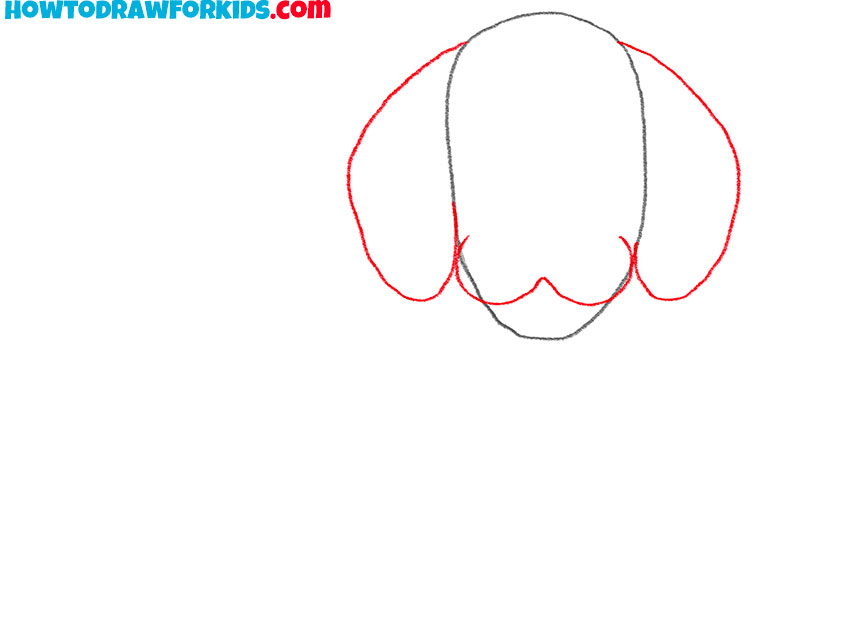 how to draw a beagle dog easy