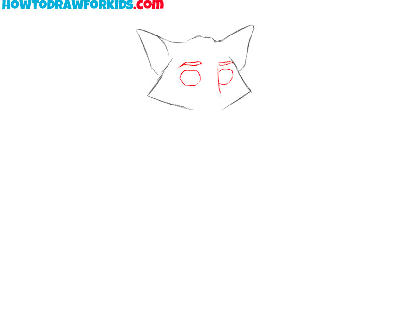 how to draw a cartoon warrior cat
