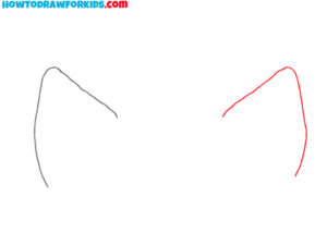 How to Draw Cat Ears - Easy Drawing Tutorial For Kids