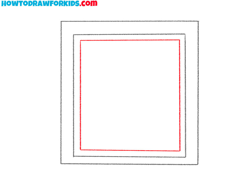 how to draw a 3d window