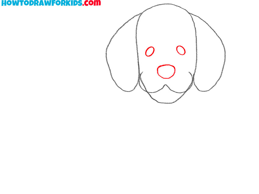 how to draw a beagle puppy dog easy