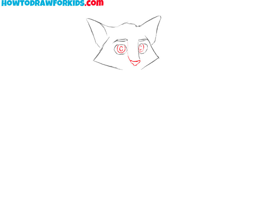 how to draw a cute warrior cat