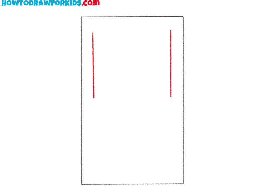how to draw a door for kindergarten