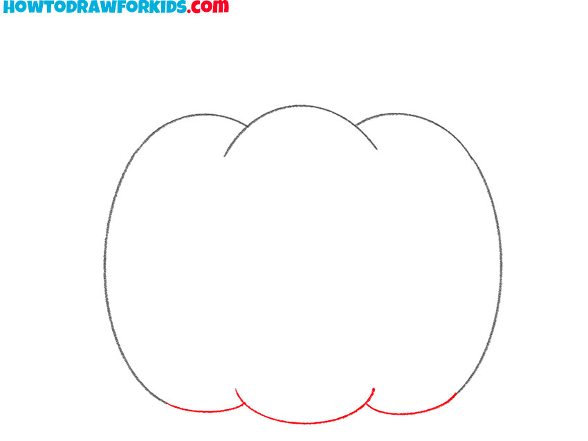 how to draw a simple jack o'lantern