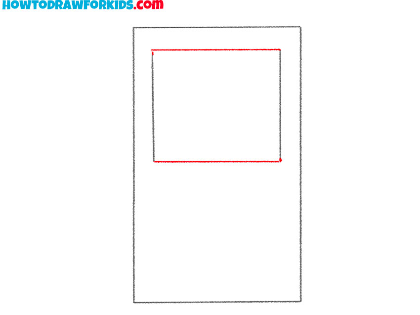 how to draw a door for beginners