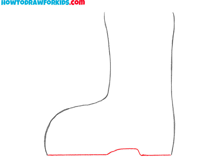 how to draw a rubber boot for beginners