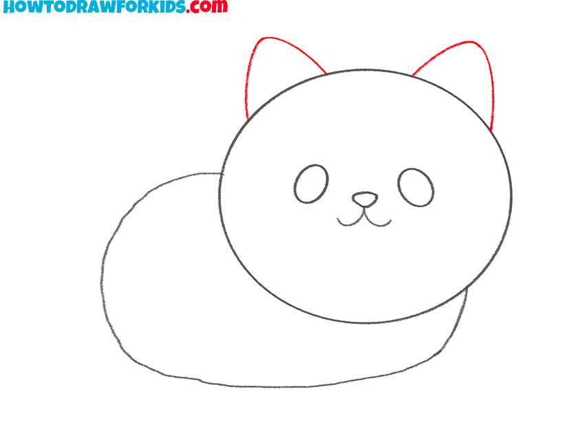 How to Draw an Easy Cat - Easy Drawing Tutorial For Kids