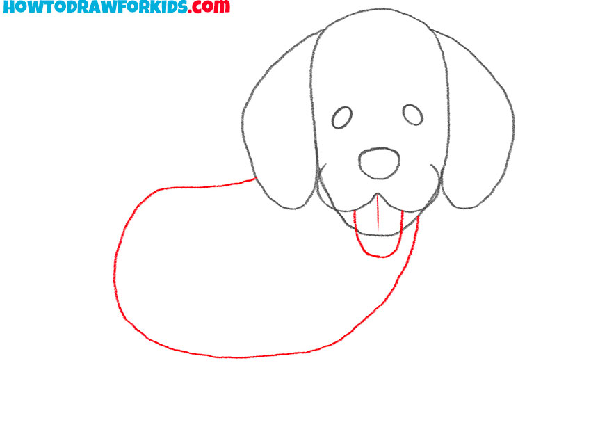 how to draw an easy beagle