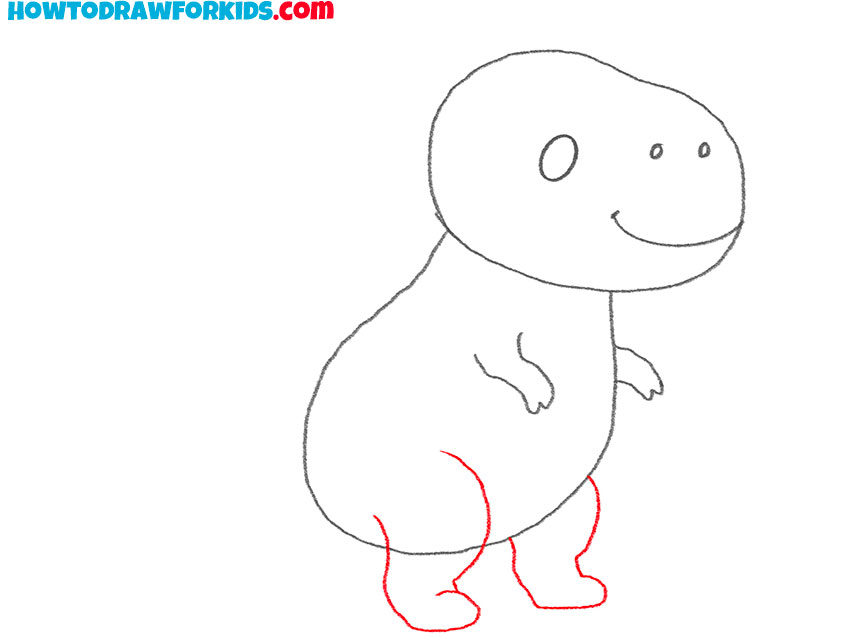 how to draw indominus rex full body