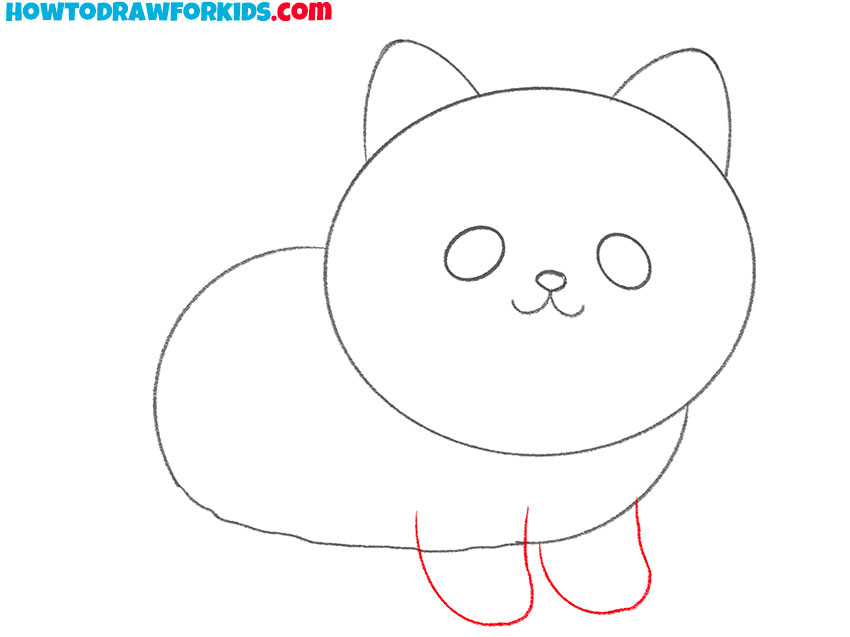 how to draw a cat art for kids hub