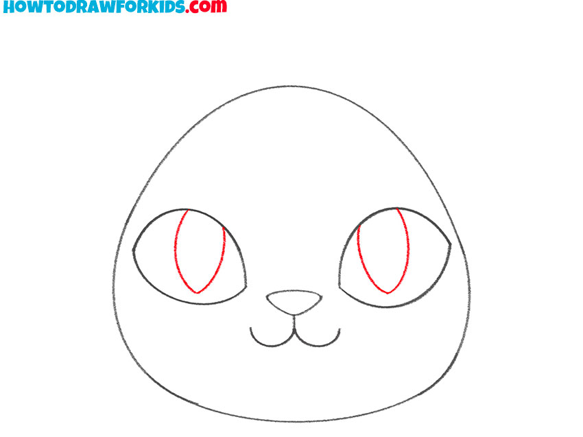 how to draw a realistic cat head