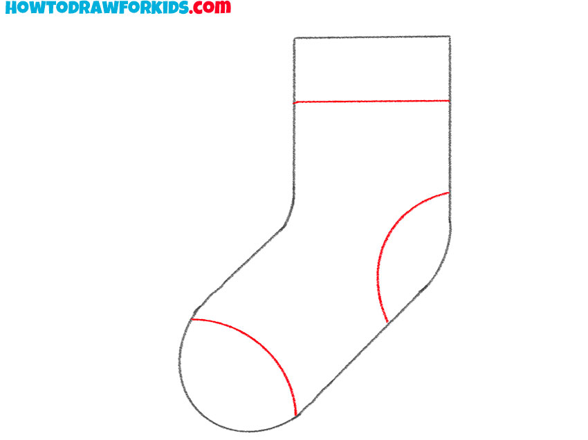 sock drawing lesson