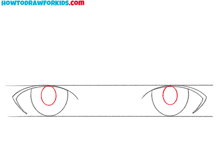 anime eyes drawing tutorial for beginners