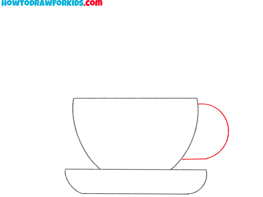 cup of tea drawing guide