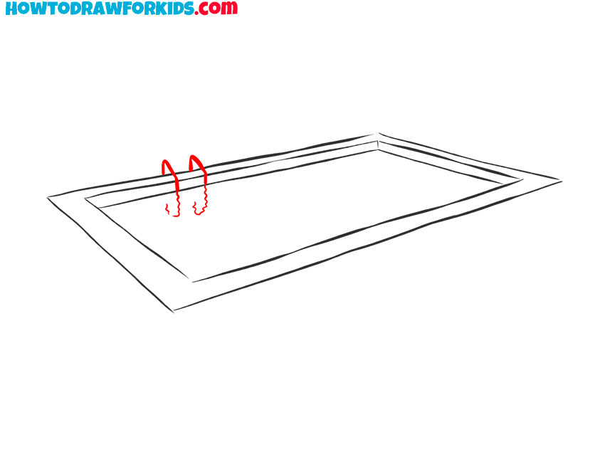how to draw a cartoon pool
