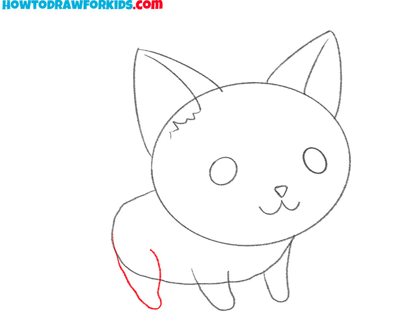 how to draw a cute cat art hub