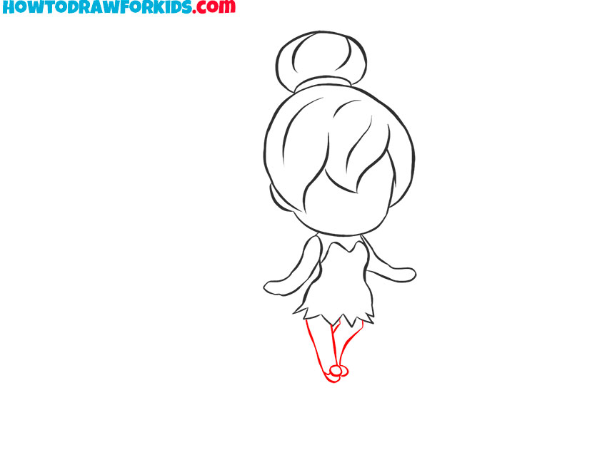 how to draw realistic tinkerbell