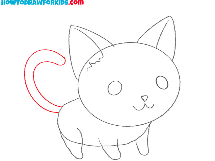 how to draw a cat for beginners