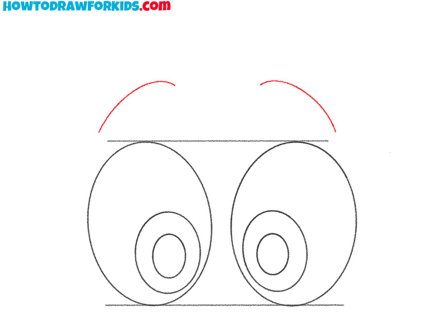 how to draw anime eyes cute