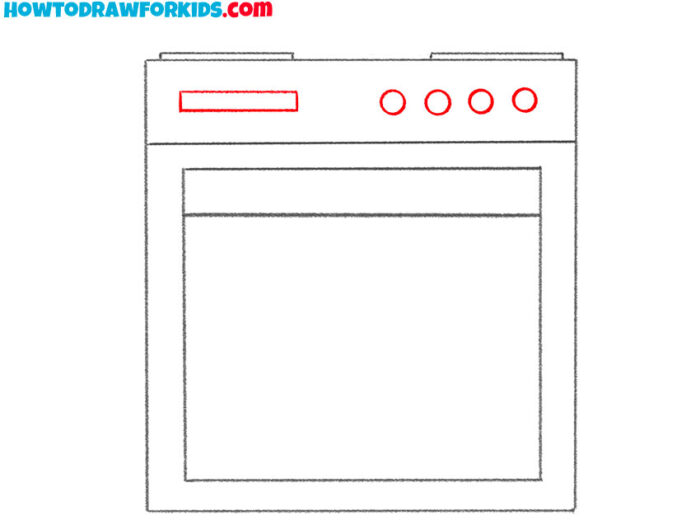 How to Draw a Stove Easy Drawing Tutorial For Kids