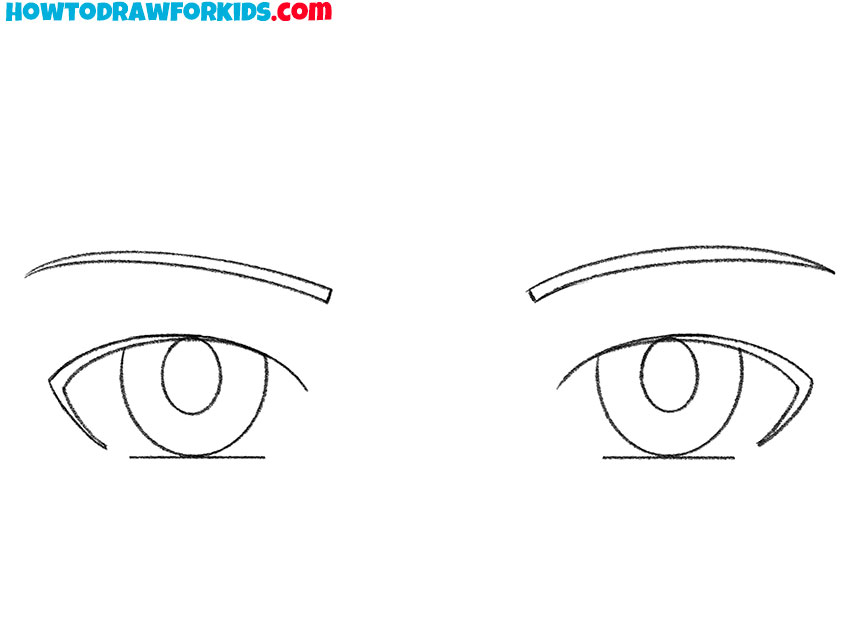 anime eyes tutorial easy