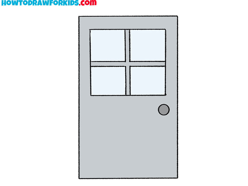 door drawing guide
