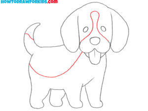 How to Draw a Beagle - Easy Drawing Tutorial For Kids