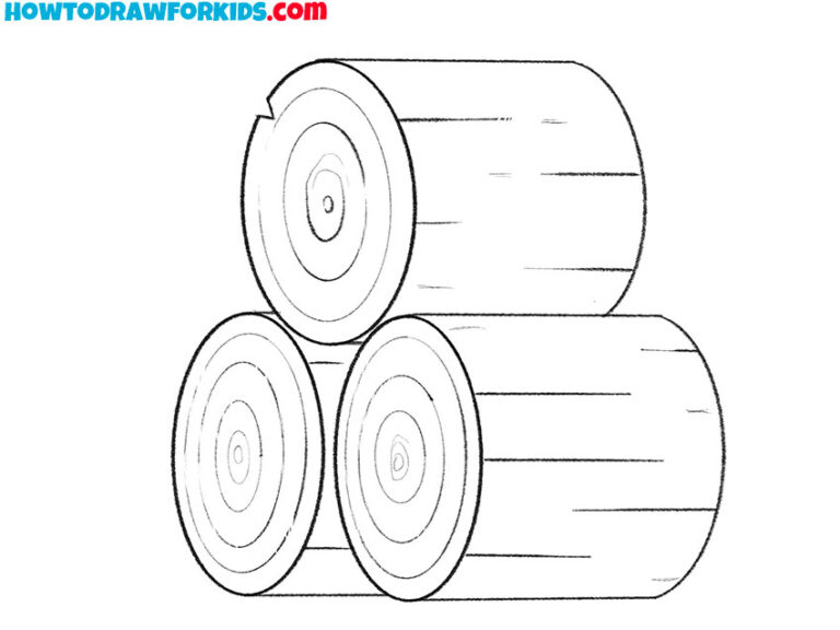 How to Draw Timber Easy Drawing Tutorial For Kids