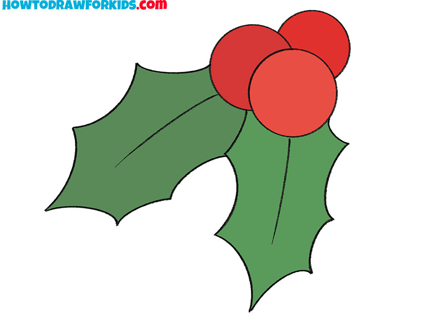 How to draw a mistletoe step by step  Mistletoe drawing Easy christmas  drawings Christmas drawing