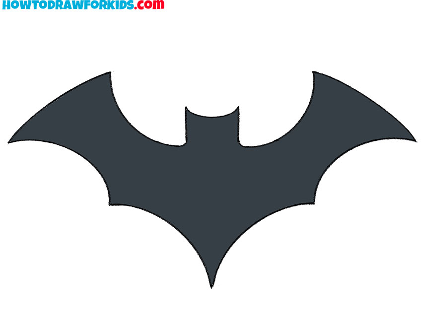 How to Draw a Halloween Bat Easy Drawing Tutorial For Kids