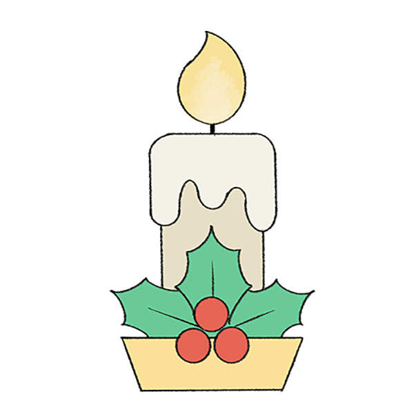 Christmas Tree Drawing: an Easy, Cute Cartoon - Drawings Of...-hanic.com.vn