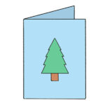 How to Draw a Christmas Card