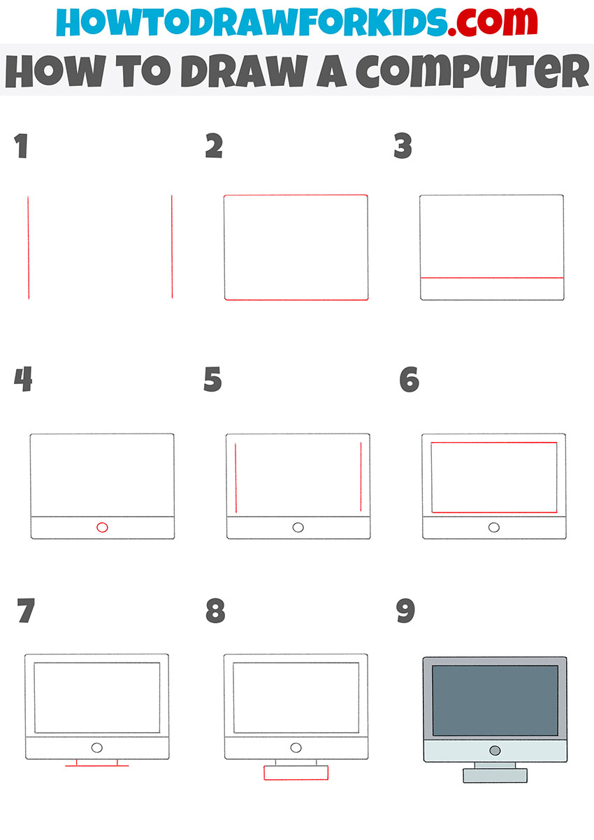 Single continuous line drawing of retro old classic personal computer  processor unit. Vintage cpu with analog monitor and keyboard item concept  one line draw graphic design vector illustration 3593400 Vector Art at