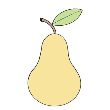 How to Draw a Pear