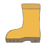 How to Draw a Rubber Boot