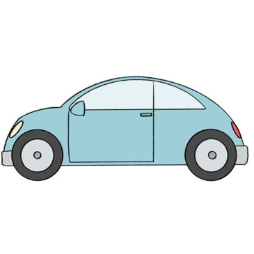How to Draw a Simple Car