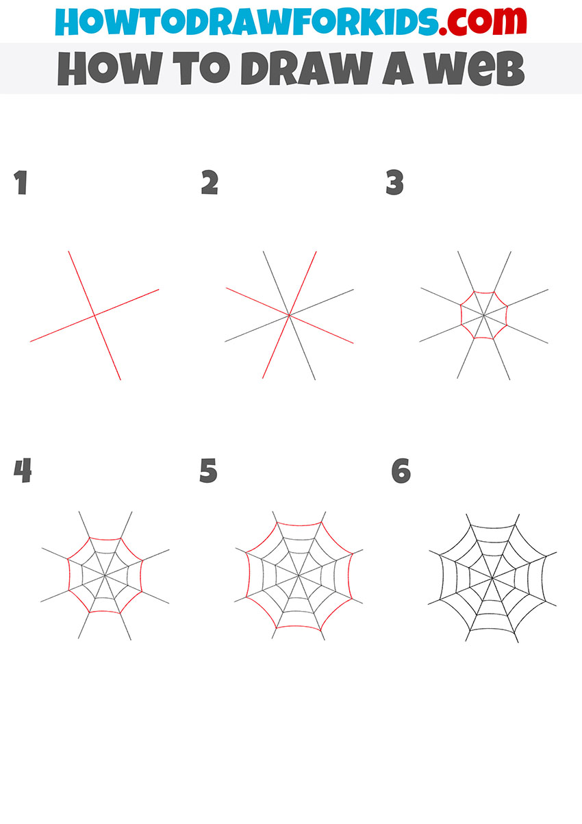 web step by step drawing tutorial