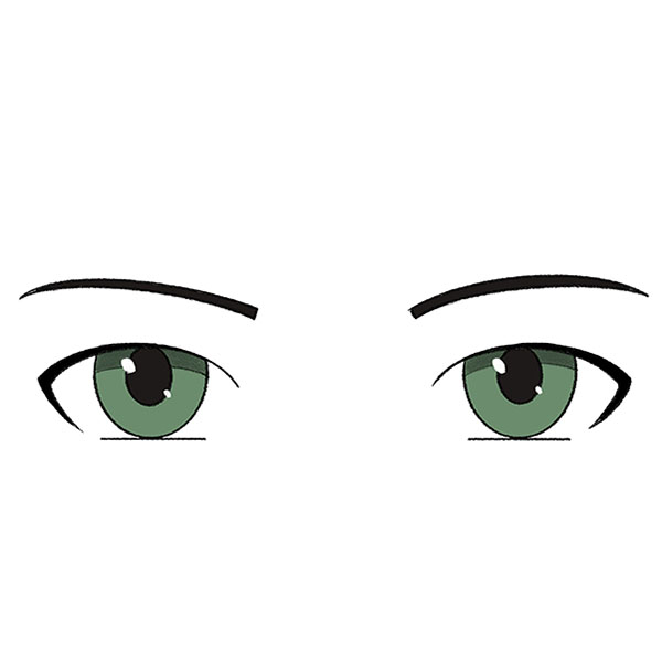 How to draw a HOT anime eyes (male) | easiest way!! #anime #arttutorial  #animeboy - YouTube