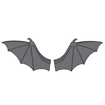 How to Draw Bat Wings