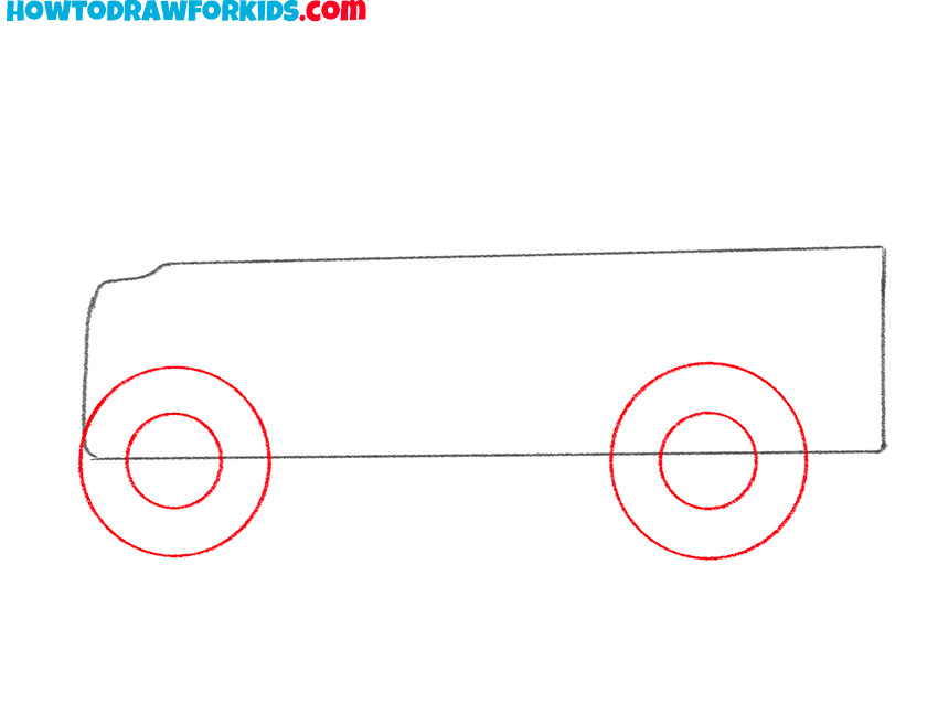 how to draw a jeep truck