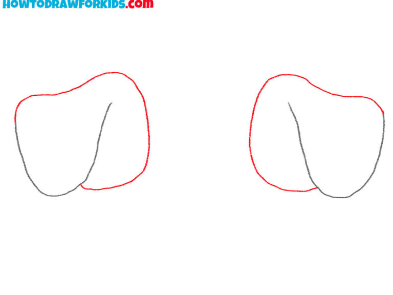 How to Draw Puppy Ears Easy Drawing Tutorial For Kids