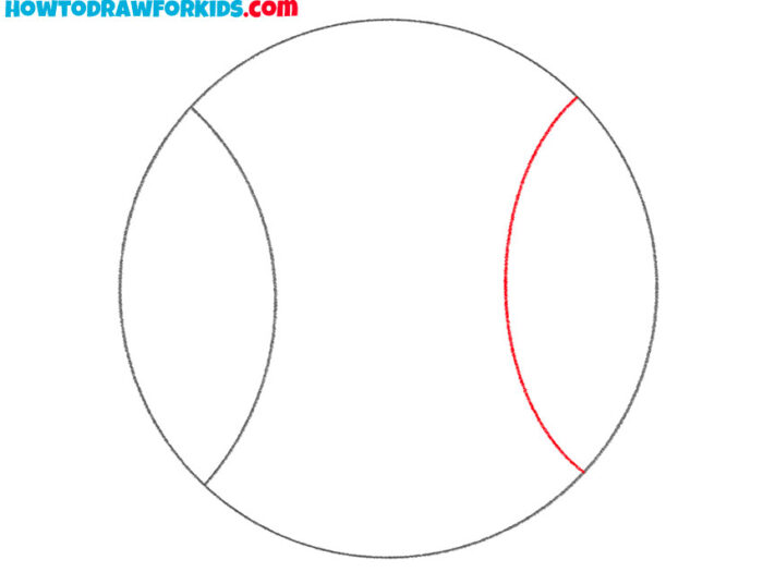 How to Draw a Softball - Easy Drawing Tutorial For Kids