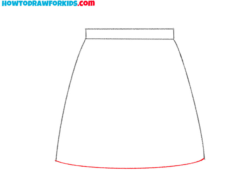 how to draw an anime skirt cute