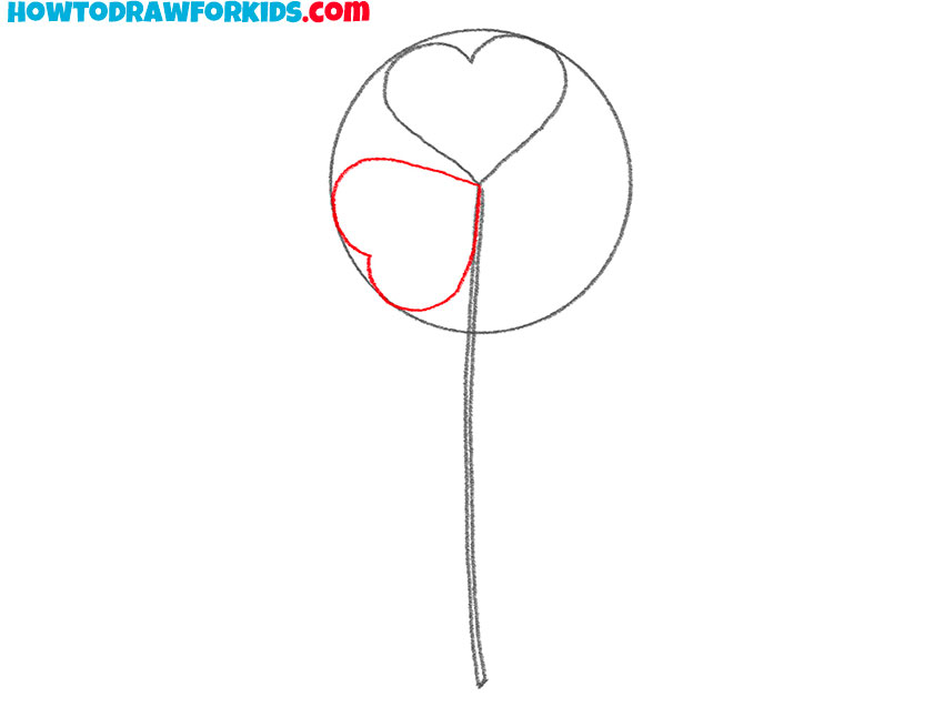 how to draw a cute four leaf clover
