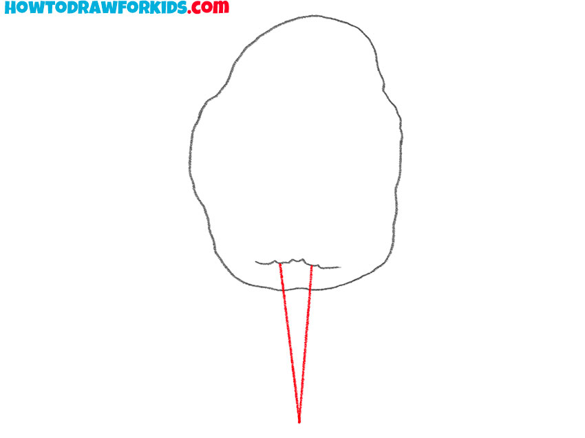 how to draw a realistic cotton candy
