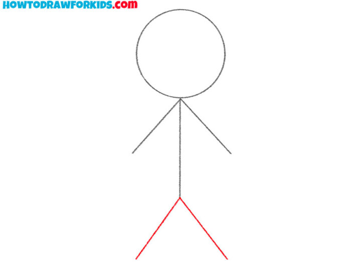 How to Draw a Stick Figure - Easy Drawing Tutorial For Kids
