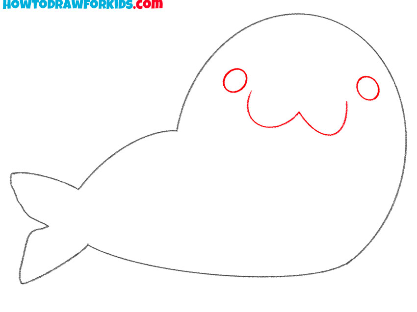 how to draw a walrus body