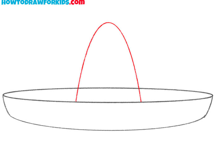 How to Draw a Sombrero Easy Drawing Tutorial For Kids