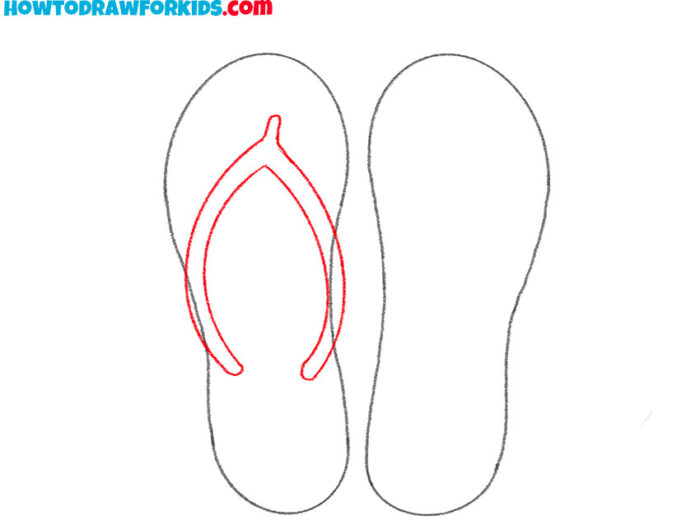 How to Draw FlipFlops Easy Drawing Tutorial For Kids