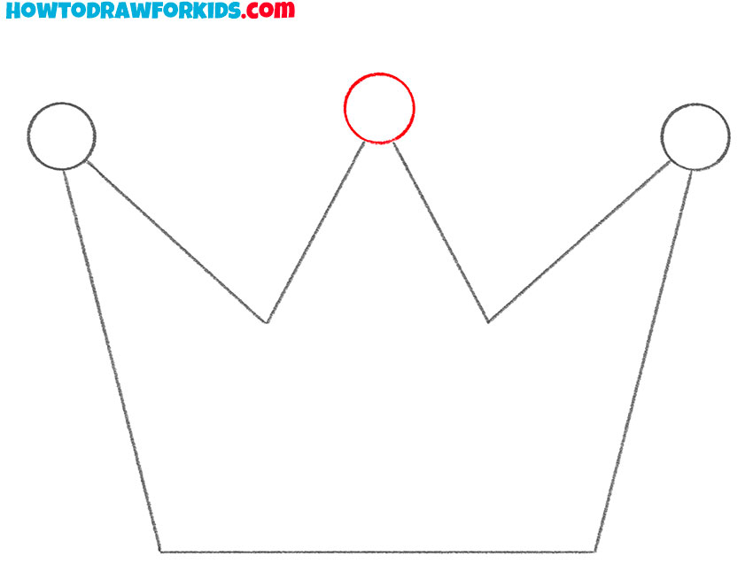 how to draw a beautiful crown